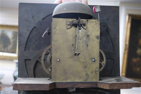 An oak eight-day longcase clock by William Hargreaves (probably Settle, York), 207cm